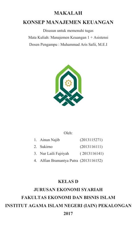 Persyaratan Sebelum Membuat Makalah PDF