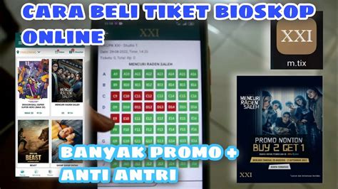 Bagaimana Beli Tiket Bioskop XX1 Online