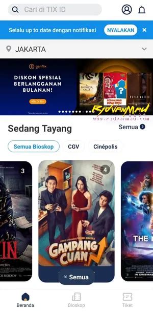 Tips dan Trik Beli Tiket Bioskop XXI Online