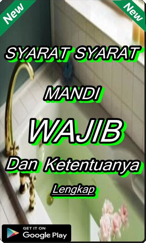 Syarat-Syarat Mandi Wajib