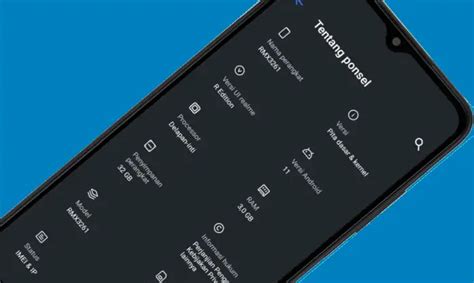 Cara Pertama: Melalui Menu Pengaturan HP Realme 3