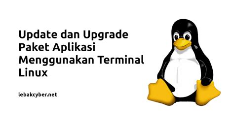 Menggunakan Aplikasi Terminal