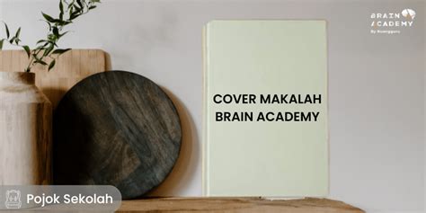 Fungsi Cover Makalah